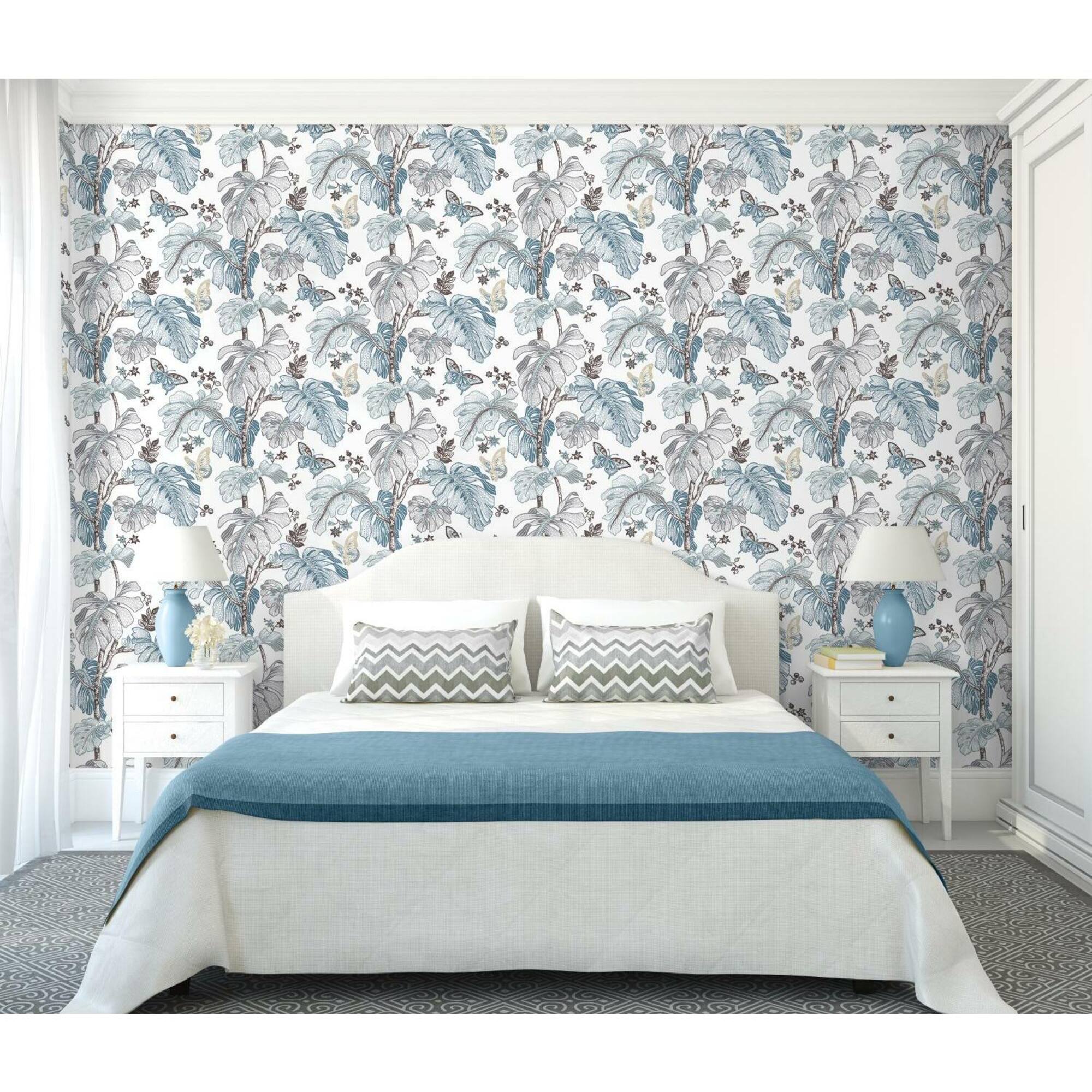 RoomMates Boho Palm Peel & Stick Wallpaper